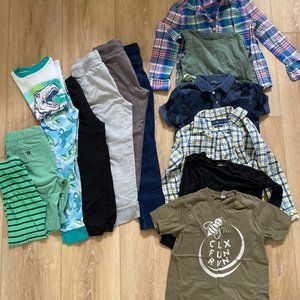 Bundle of Size 4 and size 7 Boys Clothes